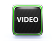 video square icon on white background