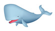 Cute Whale cartoon