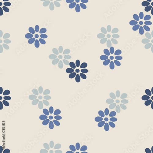 Plakat na zamówienie Seamless Pattern. flower