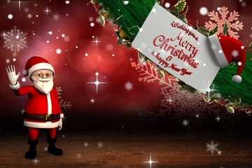 Poster - Cute cartoon santa claus