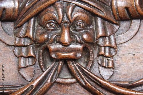 Fotografia  Détail d'un meuble du château de Chenonceau