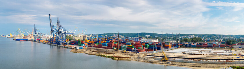 Wall Mural - Deepwater Container Terminal in Gdansk