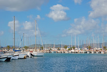 Boats In Alghero Harbor