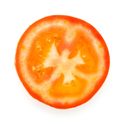 Sticker - Tomato isolated on white