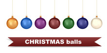 Christmas Balls Template Set