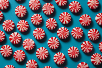 Sticker - Sweet Red and White Peppermint Candy