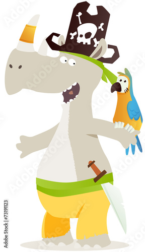 rhinocéros pirate