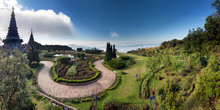 Doi Inthanon National Park Panorama In Chiang Mai, Thailand