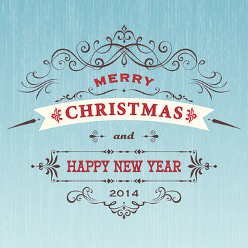 Vector Christmas Card