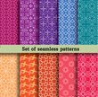 © artdee2554 - set of seamless patterns.