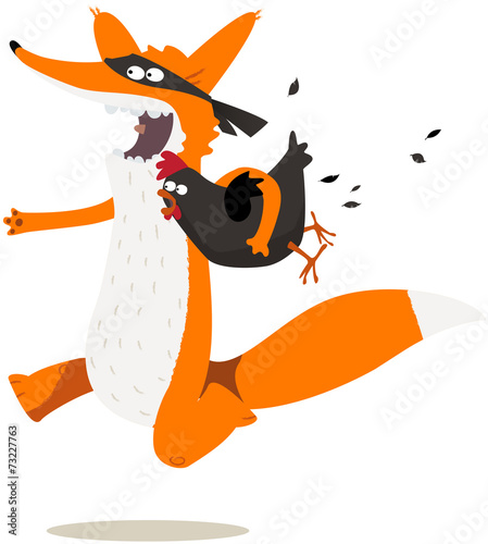 renard voleur de poule