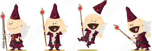 Magicien de conte de fée