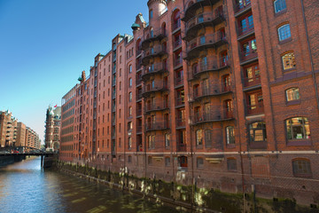 Wall Mural - Speicherstadt - Hamburg