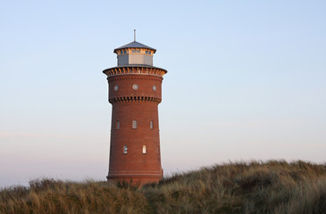 Wasserturm im Abendlicht