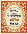 © Roverto - Retro cards with floral details. Elements organized by layers.