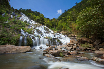  Mae Ya waterfall at Doi Inthanon National Park, Chiangmai, Thail