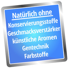 Sticker - Natürlich