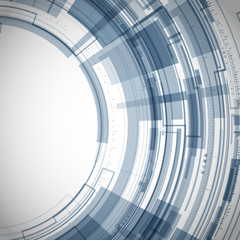 Poster - Abstract technology background