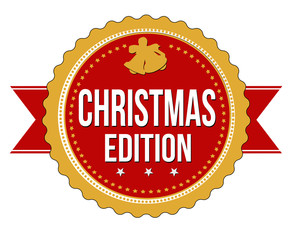 Wall Mural - Christmas edition badge