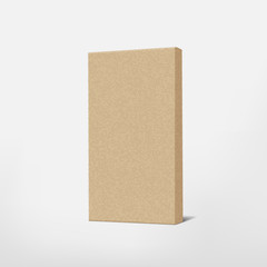 Poster - package brown cardboard box