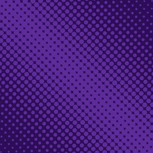 Halftone Diagonal Of Purple Dots On A Purple Background