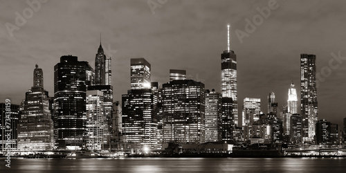 Fototapeta do kuchni Manhattan at night