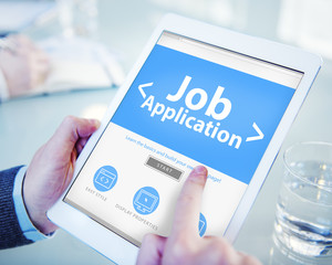 Wall Mural - Job Application Career Apply Vacancy Concept