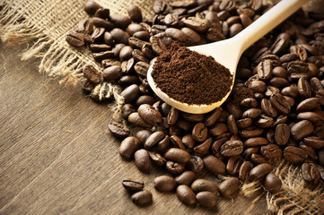 Poster - Coffee beans