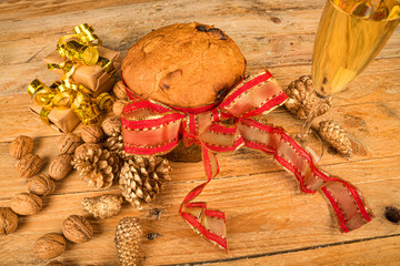 Wall Mural - Panettone still life