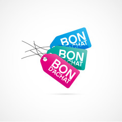 Sticker - bon d'achat