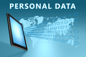 Wall Mural - Personal Data