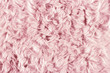 Fashion pink fur background, extreme close-up