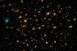 Cluster of Galaxies in deep space