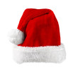 © Oleksiy Ilyashenko - Santa red hat isolated in white background