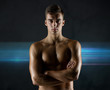 © Syda Productions - young male bodybuilder with bare muscular torso