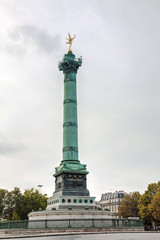 Poster - July column at Place de la Bastille in Paris, France