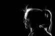 © Nomad_Soul - Little girl looking in the darkness