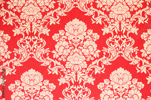 rote barock Tapete mit goldenen Rosenmuster – kaufen Sie dieses Foto ... rote barock Tapete mit goldenen Rosenmuster – kaufen Sie dieses Foto ...