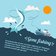 © Macrovector - Fishing boat poster