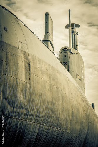 Nowoczesny obraz na płótnie submarine