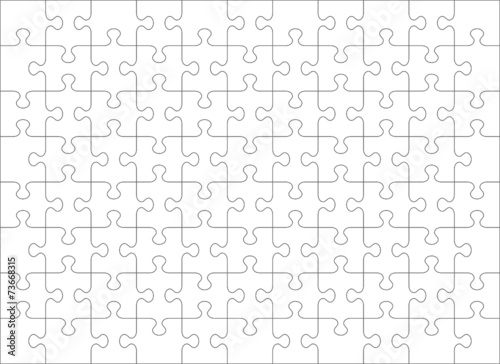 Jigsaw Puzzle Blank Template Of Transparent Pieces Kaufen Sie Diese Vektorgrafik Und Finden Sie Ahnliche Vektorgrafiken Auf Adobe Stock Adobe Stock