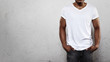 © SFIO CRACHO - Man in white t-shirt