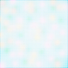 Poster - blue dotted pattern