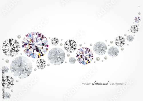 Abstract Background With Diamonds And Pearls Buy This Stock
