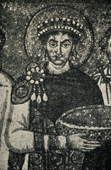 Wall Mural - Justinian I,  Byzantine (East Roman) emperor