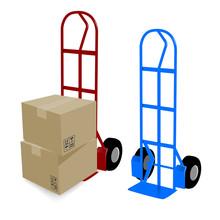Hand Truck Cardboard Boxes