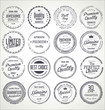 © totallyout - Premium quality retro grunge badges collection