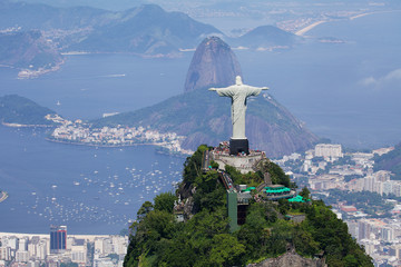 Fototapete - Aerial view of Rio de Janeiro