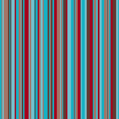 Poster - Retro seamless, pattern with color stripes