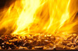 wood pellet burning,heat,flame,black,energy,clean energy,renewable